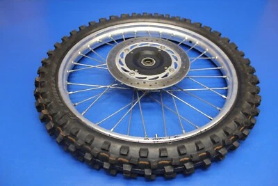 93-22 XR650L XR 650L 2009 llanta delantera radios centrales buje husillo rotor neumático Foto 1 de 4