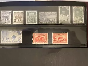 Australian Antarctic 1957-59 SC #L1-L7 MH MINT HINGED, complete set, CV US$14 - Picture 1 of 1