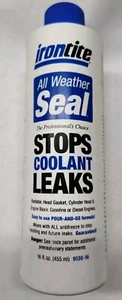 Irontite 913016 All Weather Radiatior Cooling System Stop Leaks Seals It Up - Picture 1 of 3