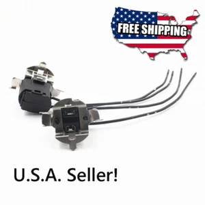 2x OEM H7 Headlamp Bulb connector Socket Pigtail Plug VW Volkswagen Passat 06-08 - Picture 1 of 7