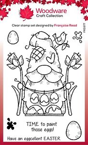 Woodware Clear Stamps - Easter Gnomes by Francoise Read - Creative Expression