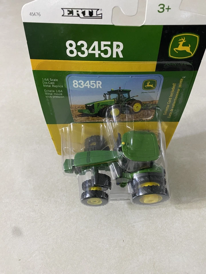 John Deere Tbe45476 ERTL 8345r Die Cast Metal Replica Tractor