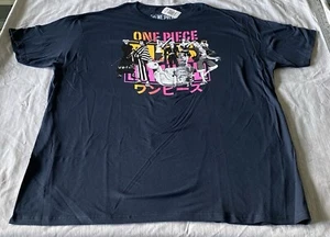 One Piece Hazard Netflix Ripple Junction Anime Blue T-Shirt Size XXL - Picture 1 of 9