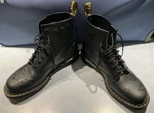 BEST DEAL Doc. Martens 1460 BEN STUD gemusterte LEDERSTIEFEL 25034001 selten! Neu! - Bild 1 von 23