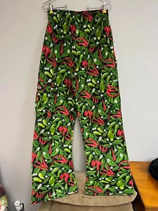 Dickies Unisex Cargo Collection Chef Pants Chili Peppers Size Small DC201 NWT - Picture 1 of 5