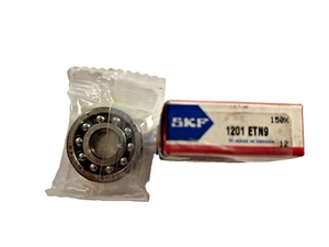 1201ETN9 SKF New Self Aligning Ball Bearing NEW OLD STOCK - Picture 1 of 2
