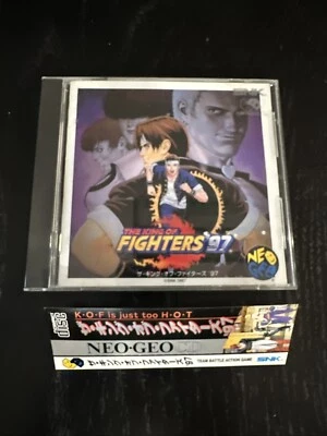 Japan Import KING OF FIGHTERS 97 KOF Neo Geo CD, Tested, US Seller. - Image 1 of 3