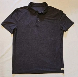 Vuori Strato Tech Polo Mens Small Gray Active Comfort Performance Shirt - Picture 1 of 5