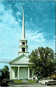 Postcard Stowe Community Church Stowe Vermont VT - Picture 1 of 2