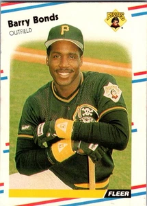 Fleer #322 1988 Barry Bonds brillante - Imagen 1 de 2