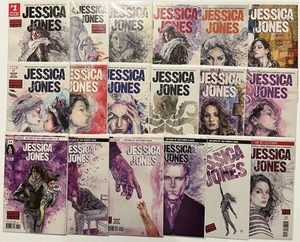 Marvel Comics Lot: Jessica Jones #1-18 (2016) Bendis Complete Series - Picture 1 of 19