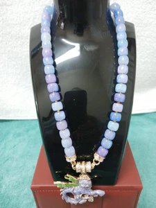 Magnetische Engel Katze Halskette in Grüntönen Neu ohne Etikett - Bild 1 von 7