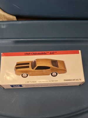 New/In Box 01 Readers Digest High Speed 1:64 1969 Oldsmobile 442 Great Condition - Image 1 of 4