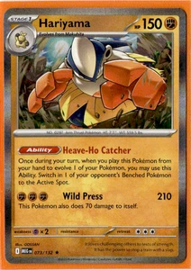 Hariyama - 073/132 - Holo Raro - Pokemon Mega Evolution - Imagen 1 de 1