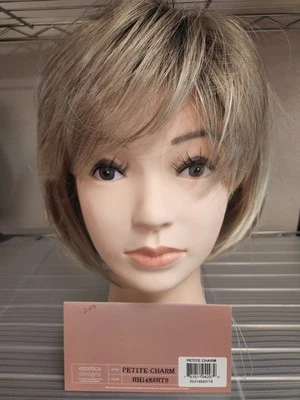 PETITE CHARM Wig by ESTETICA, Blonde/ RH 1488RT8/Stretch Cap, New With Tags! - Image 1 of 4