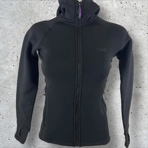 RAB Jacket Women’s XS Power Stretch Pro Zip Up Black Polartec F49 - Picture 1 of 13