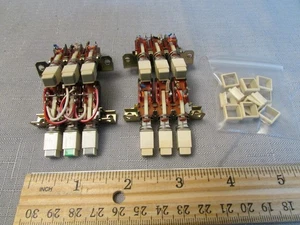(4) Toko Japan 3-Position Drucktasten Baugruppen grau grün - Bild 1 von 1