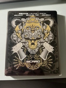 SICARIO 4K Steelbook Blu-ray Embossed - Picture 1 of 7