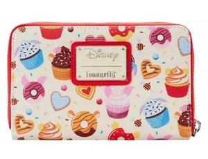 Loungefly Disney Winnie The Pooh Sweets  Doughnut Zip Around Wallet New - Picture 1 of 4