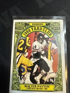 WALTER PAYTON AUTOGRAMM-FOOTBALLKARTE. Kein Echtheitszertifikat. - Bild 1 von 4