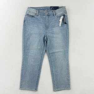Jeans TALBOTS impeccabili 5 tasche 10-Petite donna denim taglio dritto nuovi - Foto 1 di 9