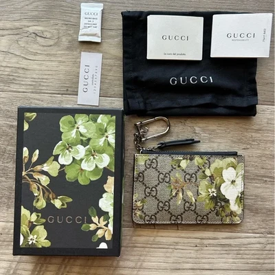 Cartera Gucci Blooms Floral Key Case Edición Limitada  Foto 1 de 4