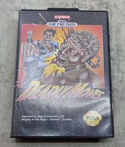 Deadly Moves Sega Genesis komplett CIB Authentic Case Handbuch und Cart - Bild 1 von 7