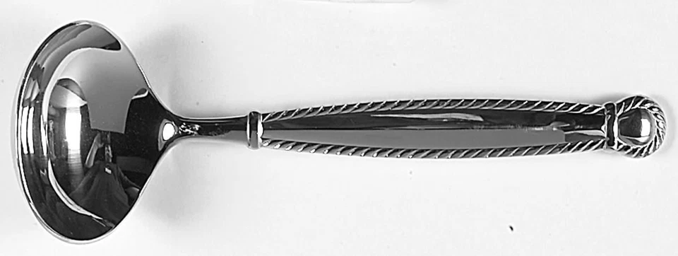 Cucharón de salsa maciza Mikasa Maritime 3415135 Foto 1 de 1