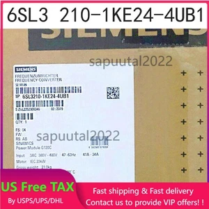 New Siemens 6SL3 210-1KE24-4UB1 6SL3210-1KE24-4UB1 SINAMICS G120C 22KW inverter - Picture 1 of 9