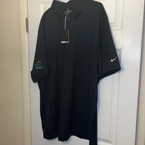 Nike Golf Mens Black Heineken Light Short Sleeve Golf Polo Shirt 3XL NWT - Picture 1 of 6