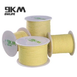 TRENZA LÍNEA KEVLAR CADENA COMETA DE PESCA VUELO TÁCTICO CAMPING HECHO CON KEVLAR - Imagen 1 de 22