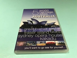 5 World Heritage Sites Australia Great Barrier Reef Uluru Kakadu Opera House DVD - Picture 1 of 2
