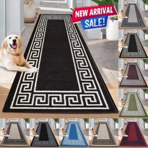 Antirutsch Lang Flur Läufer Teppich Wohnzimmer Schlafzimmer Teppich Küche Fußmatten - Bild 1 von 20