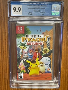2023 SWITCH Pokemon DETECTIVE PIKACHU RETURNS 1st PRINT CGC Graded 9.9 YFold A++ - Bild 1 von 6
