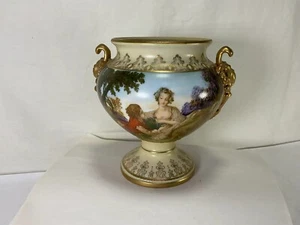 VV45 Japanese Hand-Painted Beautiful Porcelain Jar with Lid no Cover - Picture 1 of 8