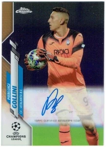 2019-20 Topps Chrome UEFA Auto Orange Refractor PIERLUIGI GOLLINI #CA-PGO #25/25 - Picture 1 of 1