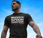 Wooden Spoon Survivor Unisex Adult T-Shirt - Funny Unisex T-Shirt