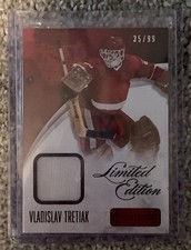 2013 Panini Playbook Limited Edition Materials /99 Vladislav Tretiak #LE-VTR