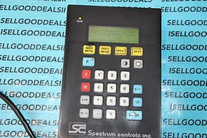 Panel de interfaz de operador Spectrum Controls S0I-200-AB-120A-28K-485 usado - Imagen 1 de 6