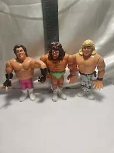 Figura deportiva WWF Hasbro Series 1 Brutus The Barber Beefcake Ultimate WWE Titan - Imagen 1 de 8