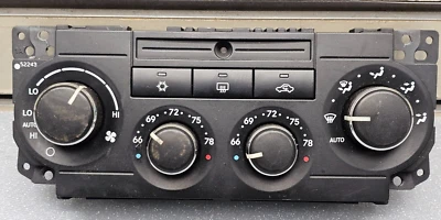 🔥05-07 Chrysler 300 Magnum Cargador Tablero A/C Calentador Temperatura Climatizador Control Foto 1 de 4