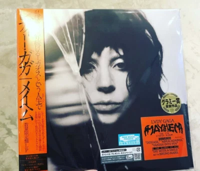 Lady Gaga Mayhem Limited Edition Vinyl Record 2LP Japanese Obi New - Image 1 of 3