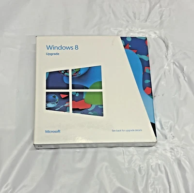 Microsoft Windows 8 Upgrade 32 y 64 bits VUP DVD-*NUEVO/EL COLOR DEL EMBALAJE PUEDE DIFERIR* Foto 1 de 4