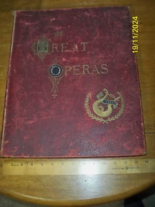THE GREAT OPERAS 1899 GIUSEPPE VERDI by BUEL The Edition de Lure - Picture 1 of 11