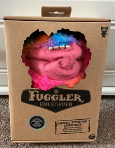 Juguete suave Fuggler Funny Ugly Monster Snuggler Edition Srin Grin Rainbow (nuevo) - Imagen 1 de 4