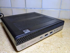 HP EliteDesk 800 G3 Mini - i7-7700 - 16 Go RAM – NVMe 256go + 1 To - HDMI - Wifi - Photo 1/6