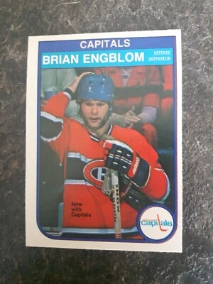 1982 O-Pee-Chee Base Brian Engblom Card# 362 - Image 1 of 2