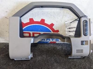 2008-2010 FORD F250 DASH SPEEDOMETER CLUSTER SURROUND BEZEL Medium Stone Gray - Picture 1 of 5