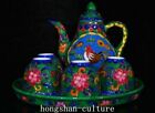 8.3 "mingchenghua five Colored Porcelain Chicken Wine pot flagship Cup set