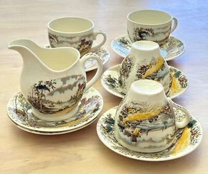 Alton British Anchor Tea Set with Milk/Cream Jug VINTAGE - Picture 1 of 13